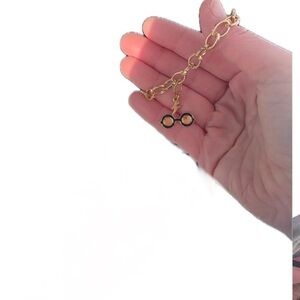 New! Harry Potter Gold Charm Bracelet